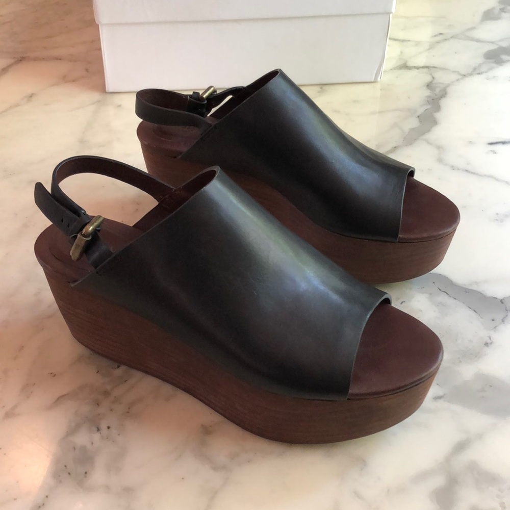 SEE BY CHLOE Romy Sandals Black Leather 7 / 37